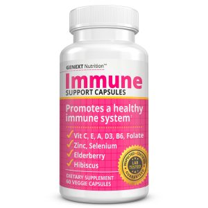 IMMUNE SUPPORT CAPS - Boost Your Immune System Defense with Vitamins