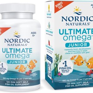 Nordic Naturals Ultimate Omega Jr., Strawberry